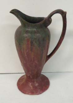 12" Roseville Carnelian II Vase: 12"