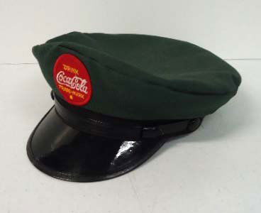 Coca Cola Delivery Man Visor Cap: Size Large