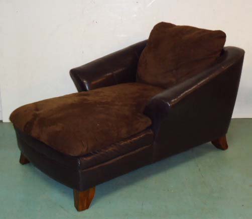 Chaise Lounge: 35"T x 43"W x 61"D
