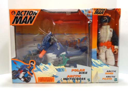 Hasbro Action Man MIB: 12 3/4"T x 19"W Box