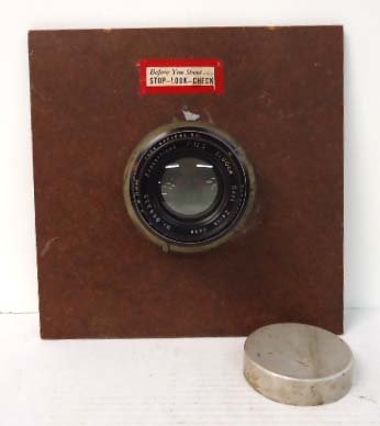 Zeiss Jena 12.5 60cm Lens: Zeiss Jena 12.5 60cm Lens. No. 948335 Protarlinse.