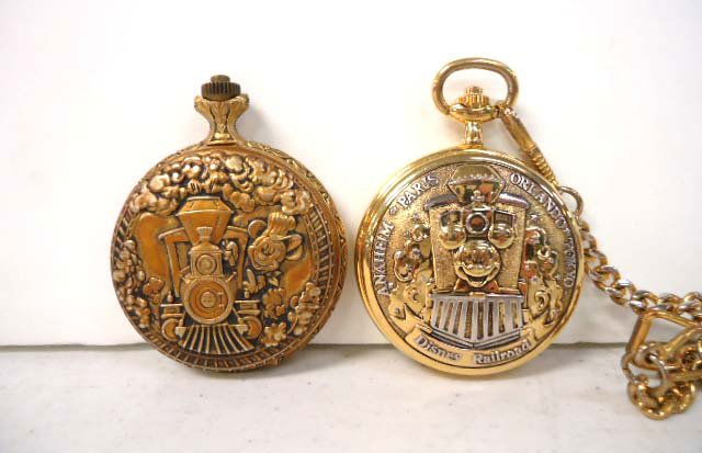 2-Mickey Mouse Watches: 1 Makes Train Sound