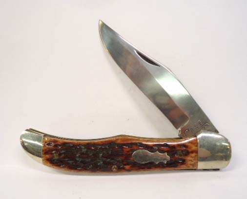 Case XX Knife: Never Sharpened 5 1/4"L Closed