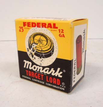 Monark Shot Shell Box: 4" x 4" x 2 1/2"