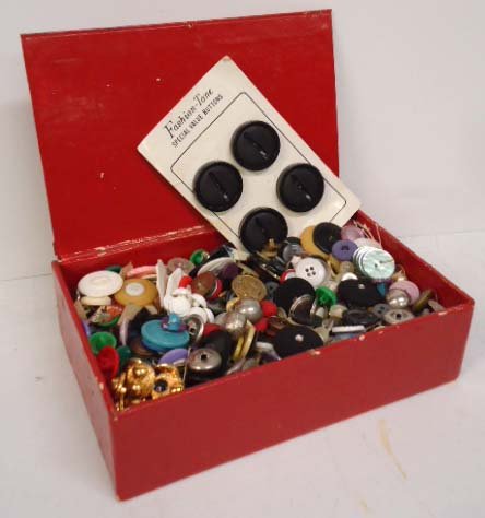 Grandma's Button Box: A Little Bit of Everything Button Box