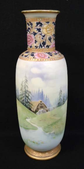 HP Nippon Lg. Vase: Jeweled 15"