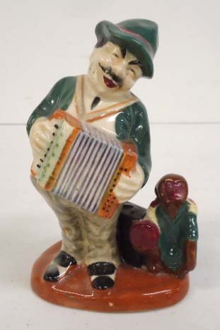Occ. Japan Organ Grinder w/ Monkey: 6"