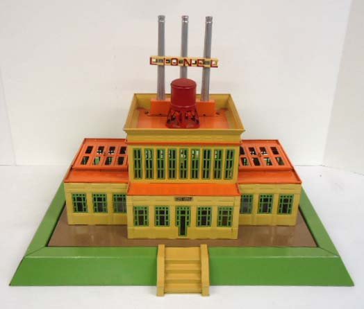 Lionel #840 Industrial Power Station: By T. Reproductions 26"L x 21"W x 18"T
