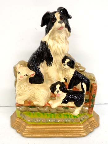 Cast Iron Door Stop Aug 25 2013 Martin Auction Co In Il