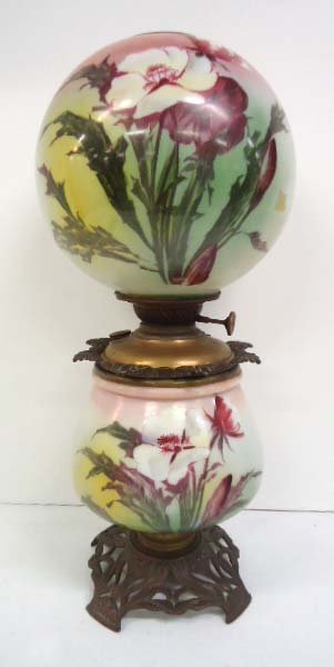 Gone With the Wind Lamp: 22" x 10"