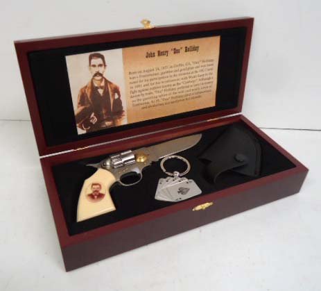 Doc Holliday Comm. Knife Set: 11"L Box