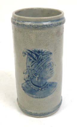 Old Sleepy Eye Vase: 8 1/2"T No Chips, Cracks, or Crazing!!!