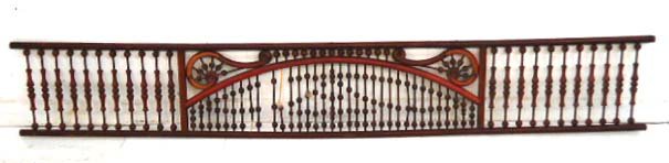Stick and Ball Fretwork: 12" x 78"