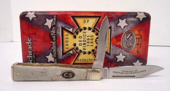 Schrade 150 year CSA Knife: 4"L Closed