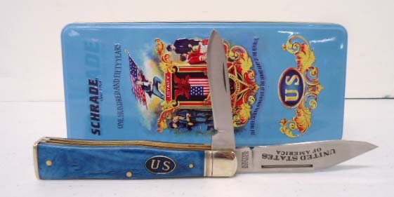 Schrade 150 Year US Knife: 4"L Closed