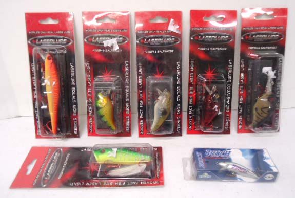 7 Fishing Lures New: 2" - 5"