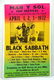 Black Sabbath Poster