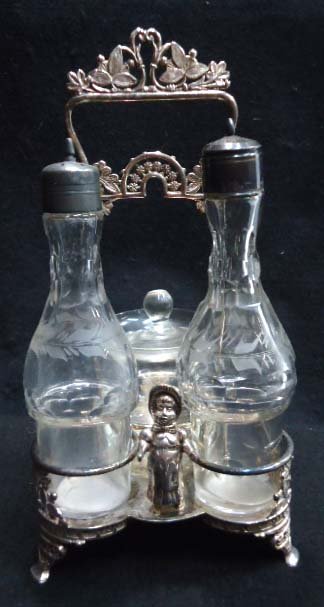Kate Greenaway Castor Set: 10 1/2"T