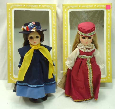 2 Effanbee Dolls NIB: 11 1/2" Rapunzel & Mary Poppins