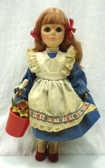Effanbee 1176 Doll w/ Pail: 11"