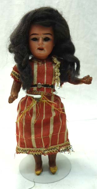 German Bisque Doll: Paper Mache Arms & Legs Mkd Germany 8/0 8 1/2"