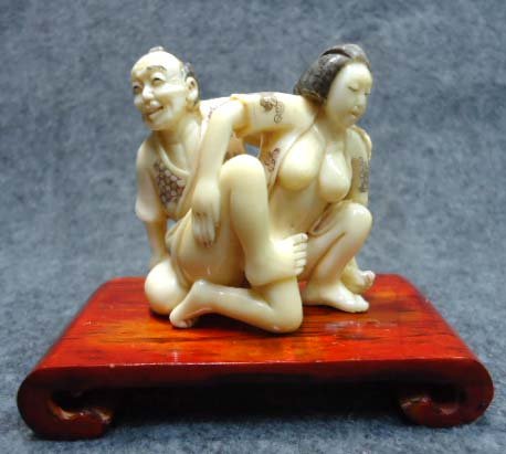 Erotic Netsuke: 2"T Figure