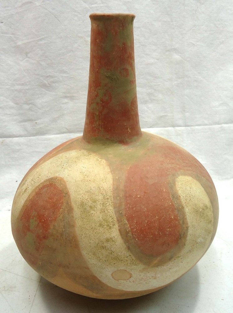 Indian Bottle: Age Questionable 11 1/2"T x 9"W