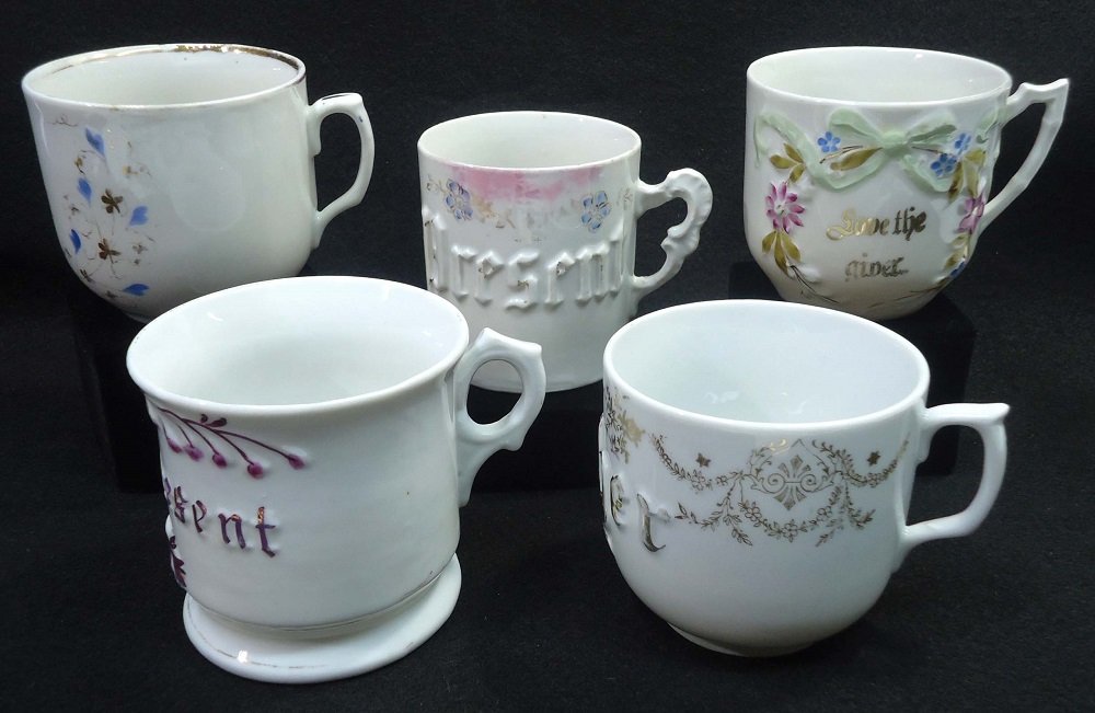 5 Vict. Cups: 3 1/4"T - 3 1/2"T