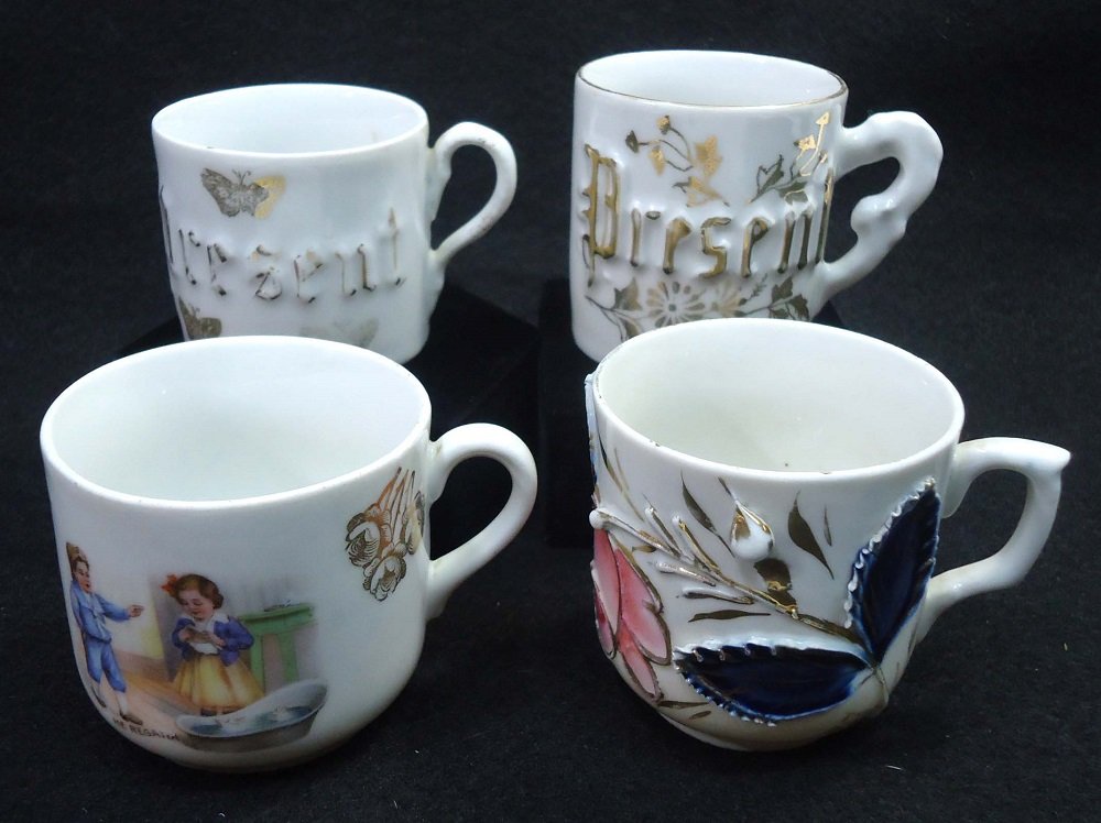 4 Vict. Childs Cups: 2"T - 2 1/2"T