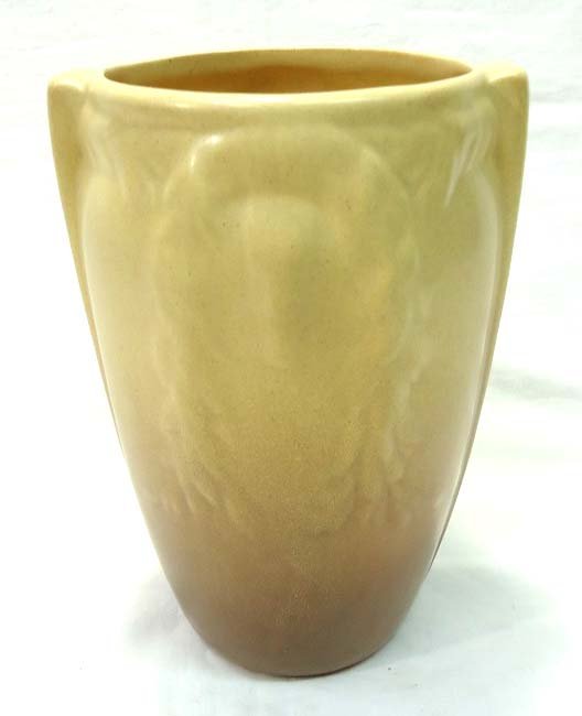 Weller Vase: 6 3/4"T x 4 3/4"W