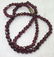 Garnet Bead, Amber AB Bead, Rhinestone Necklaces - 4