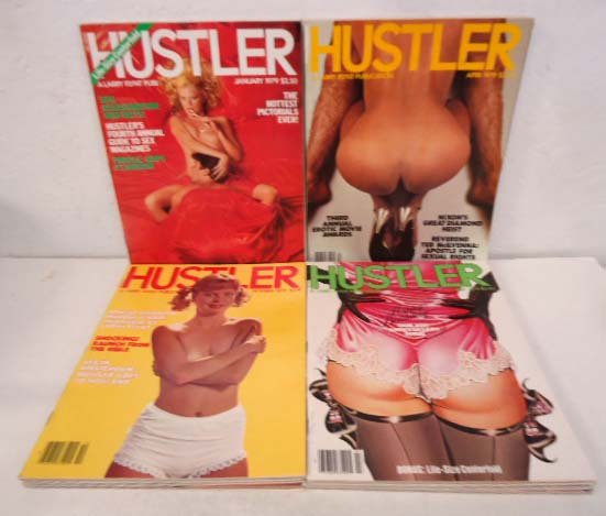 1979 Hustler complete 12 issues: full set