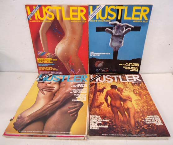 1978 Hustler complete 12 issues: full set
