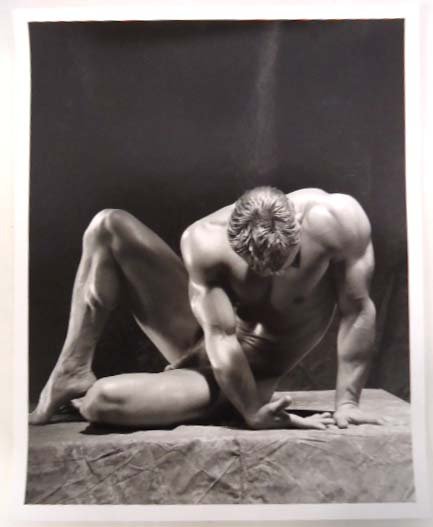 Jim French Silver Gelatin Print 1987: 16"x20" image Kirk Egans I Studio 1987 #5/25