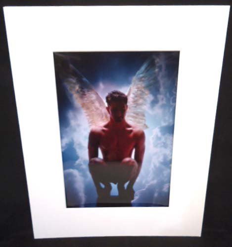 Jose Villarrubia Color Cibachrome Print: Guardian Angel" 1989-# 3/25 , 13" x 19 1/4