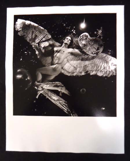 Steven Arnold Silver Gelatin print- 1980's: Artist Angel With Palette" # 3/12, 16" x 20