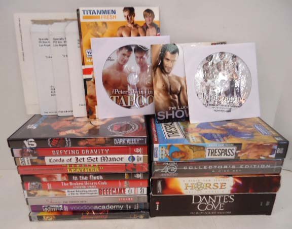 30 Erotic Videos (DVD) Gay Interest: 30 Pc.