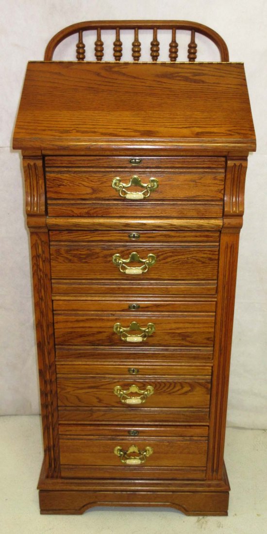 Lexington Oak Lingerie Chest