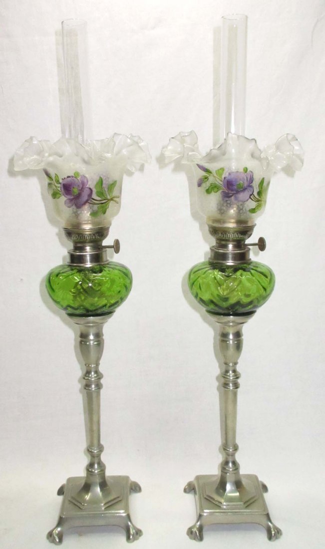 Pr. Vict Ped Oil Lamps (1 of 5)