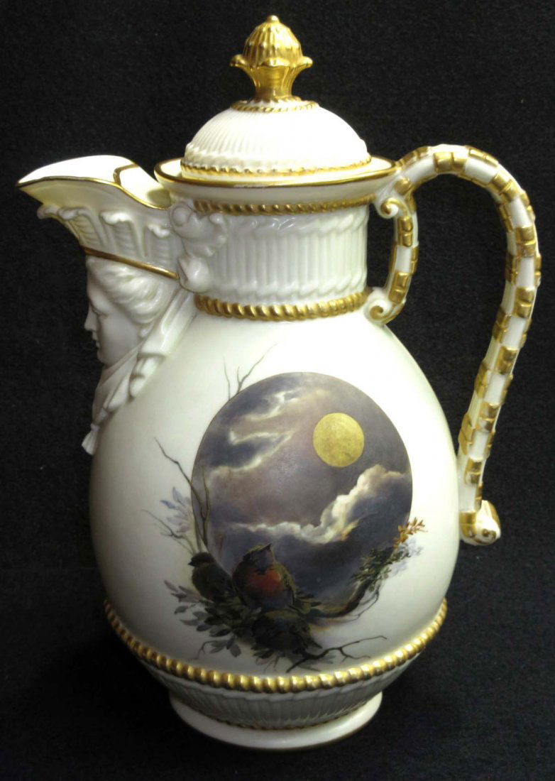 Royal Worcester Chocolate Pot (1 of 7)