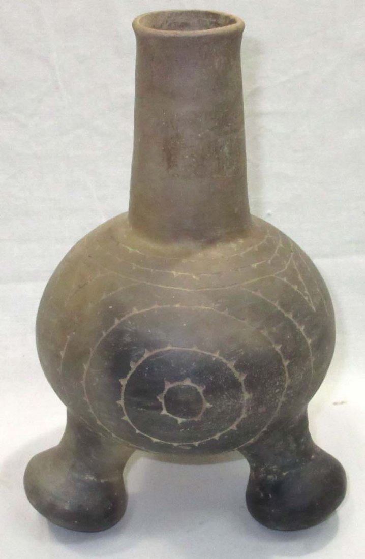 Footed Indian Water Bottle (1 of 4)