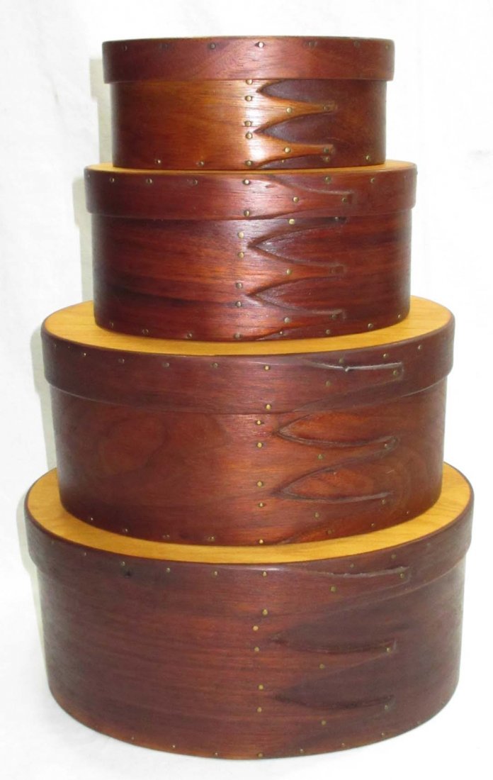 Stack of 4 Finger Boxes (1 of 8)