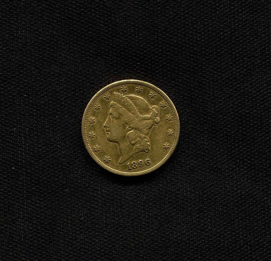 1896 $20 Gold (1 of 2)