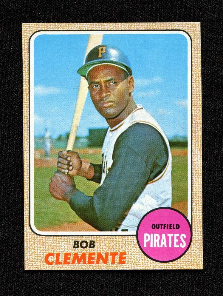 1968 Topps #150 Roberto Clemente (1 of 2)