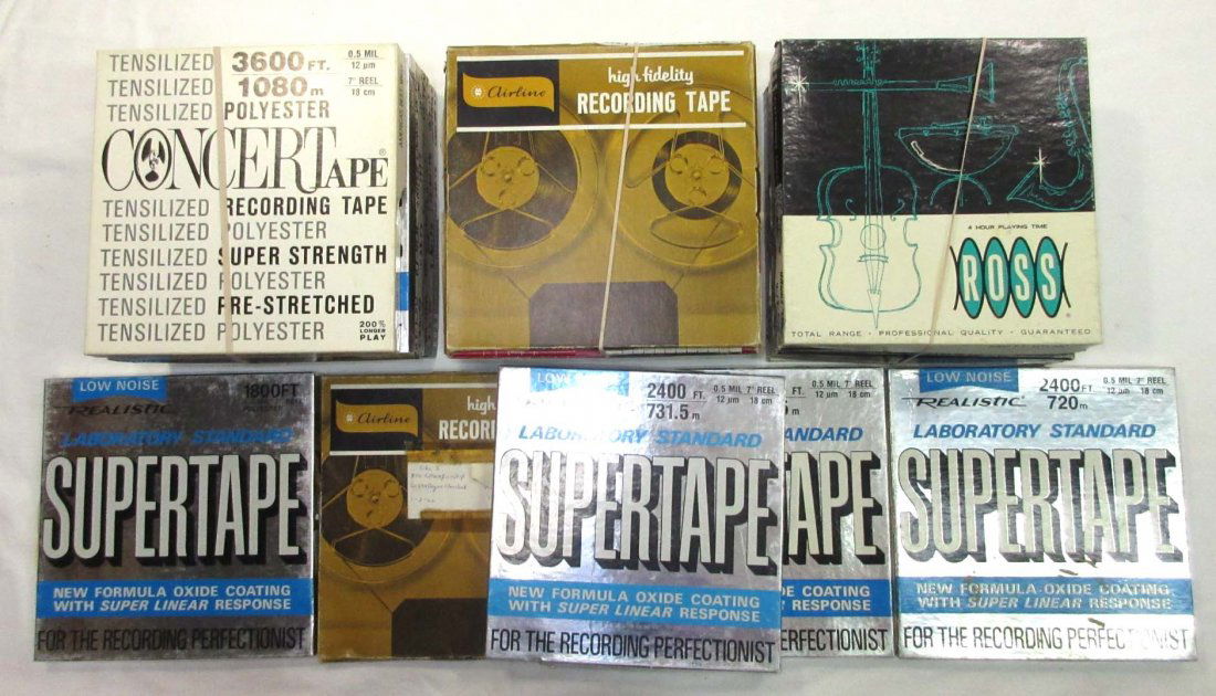 22 Reel-to-Reel Sport Tapes (1 of 5)
