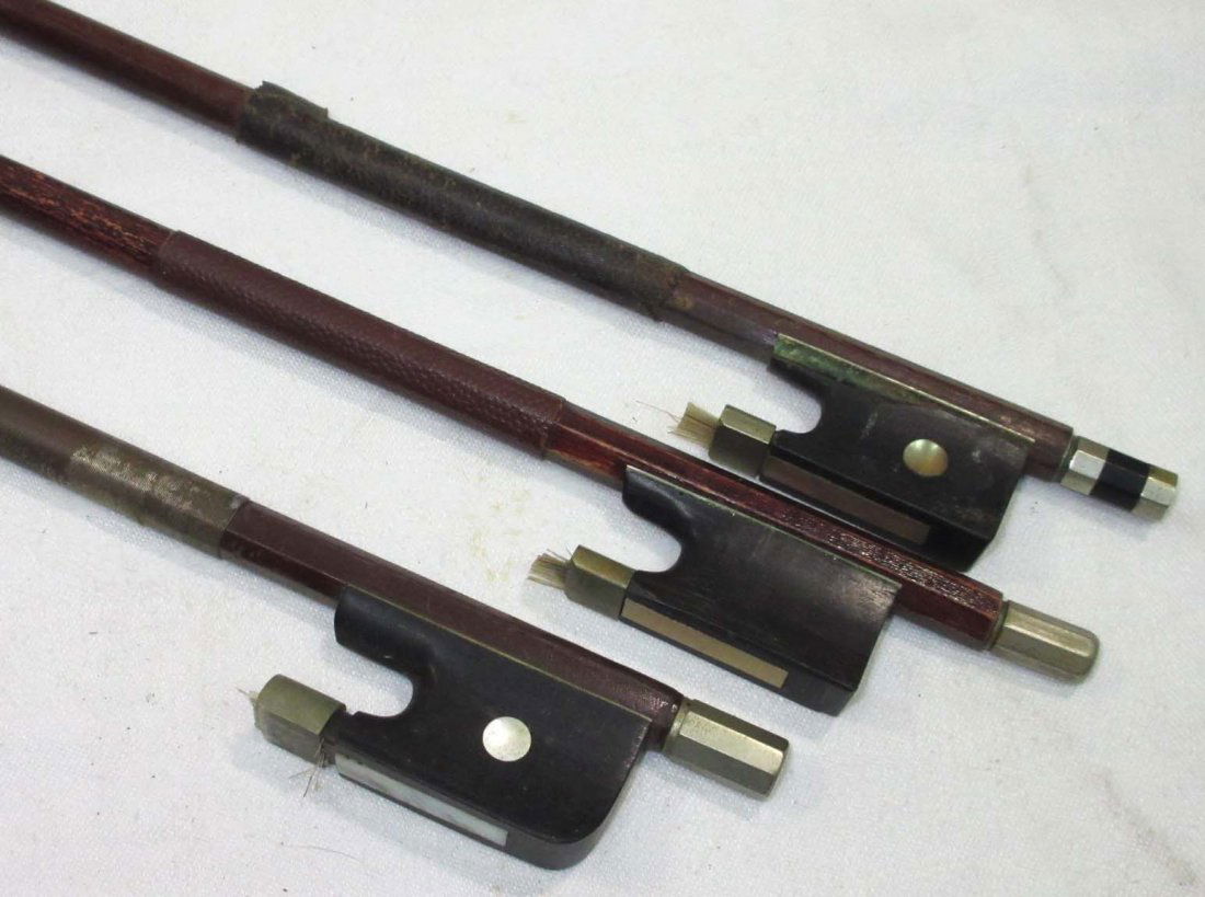 3 Old Violin Bows (1 of 5)