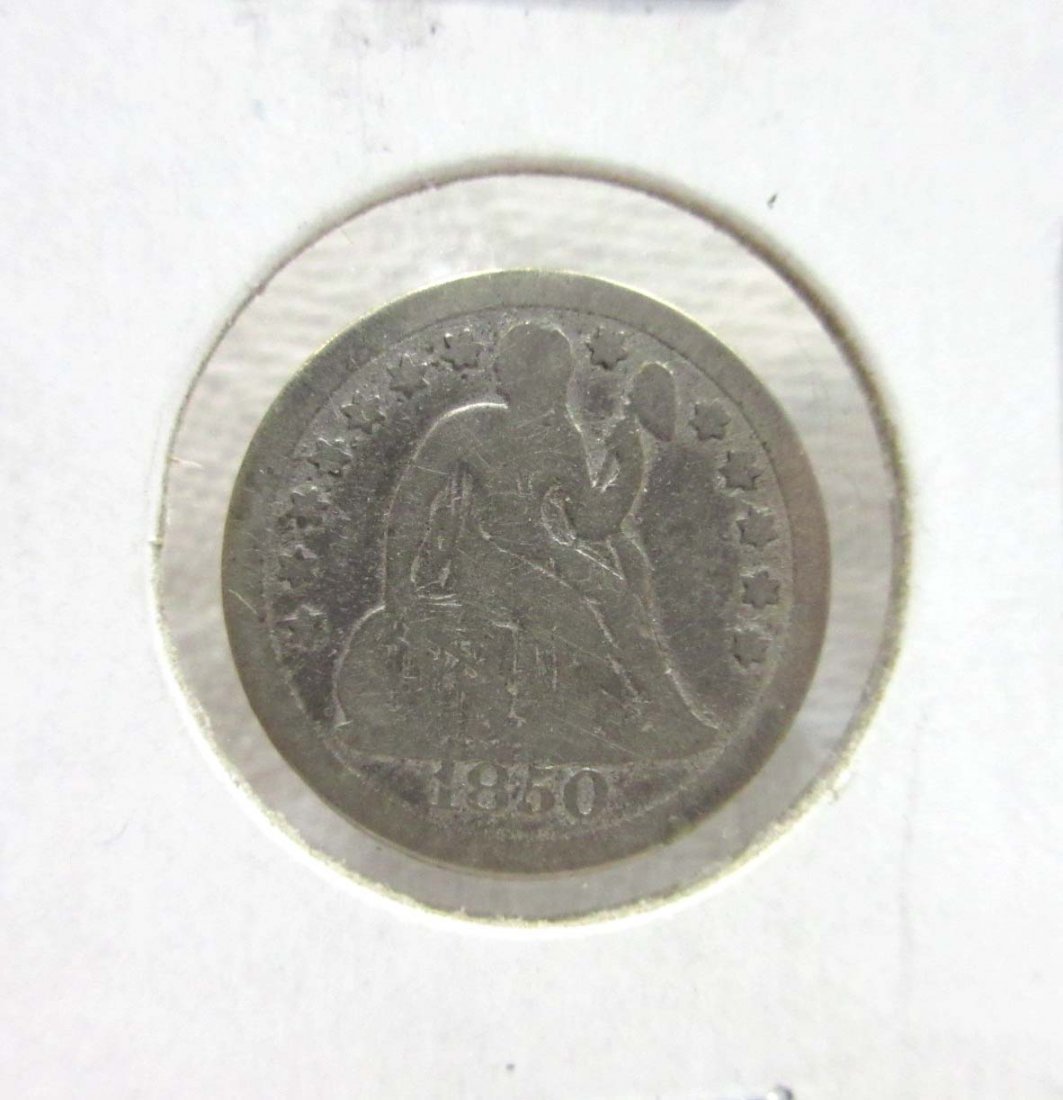 1850 Seated Dime (1 of 2)