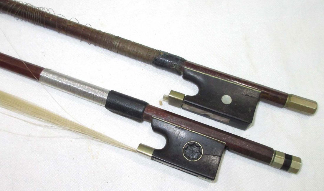 2 Old Violin Bows (1 of 4)