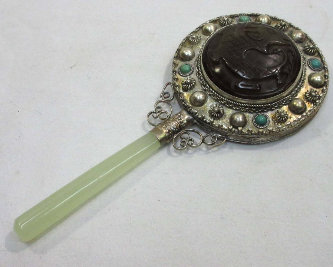 Oriental Hand Mirror (1 of 4)