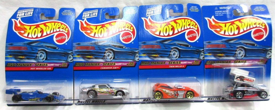 1999 Hot Wheels Mad Maniak Set NIB: Complete Set